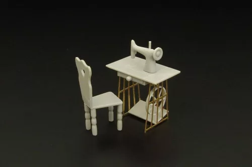 Hauler Singer sewing machine – dioráma kellék makett