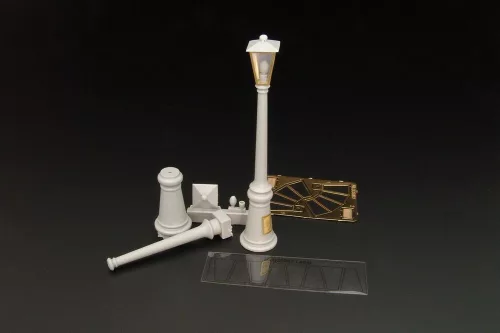Hauler Street lamps (two pcs ) – dioráma kellék makett