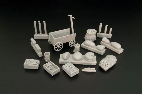 Hauler Military provisions – 1:35 dioráma kellék makett