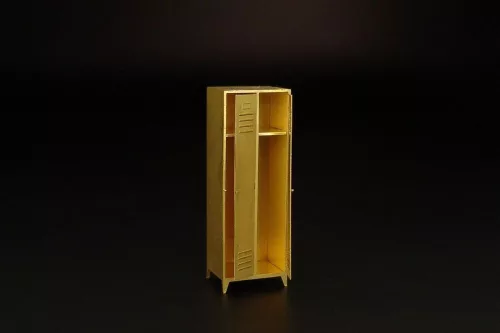 Hauler Steel locker – dioráma kellék makett