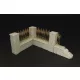Hauler Castle fence – 1:35 dioráma kellék makett