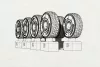 Hauler JGSDF Type 16 Wheels (Tamiya kit) - kerékkészlet