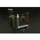 Hauler Bench drill-lever shears-oxy acetylene bottles – dioráma kellék makett