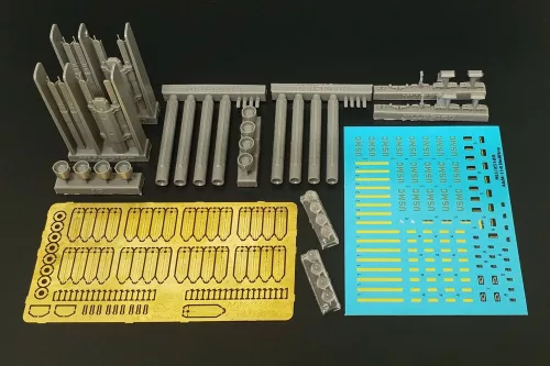 Hauler AGM-114 Hellfire (8pcs 2 racks) - AGM-114 Hellfire rakéták – 8 db, 2 indítósín