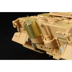   Hauler King Tiger  Porsche Turret  Exhaust shroud - King Tiger Porsche-torony – kipufogóvédő burkolat