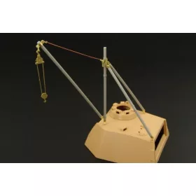   Hauler German 2 ton auxiliary jib crane – dioráma kellék makett