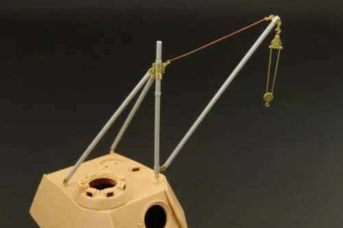 Hauler German 2 ton auxiliary jib crane – dioráma kellék makett