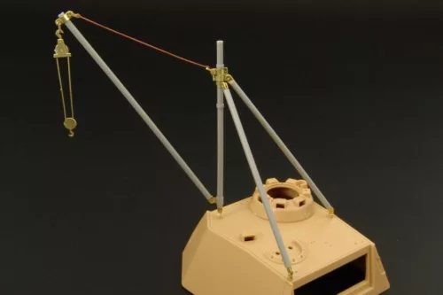 Hauler German 2 ton auxiliary jib crane – dioráma kellék makett