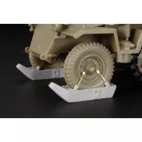  Hauler Sd Kfz 250-251 front wheels SKI - első kerék síkiegészítő