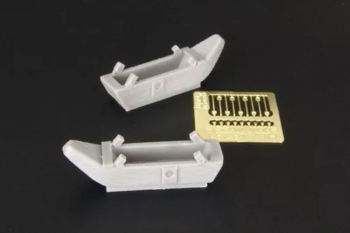 Hauler Sd Kfz 250-251 front wheels SKI - első kerék síkiegészítő