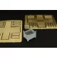 Hauler Steel containers (2pcs) – 1:48 dioráma kellék makett