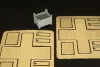 Hauler Steel containers (2pcs) – 1:48 dioráma kellék makett