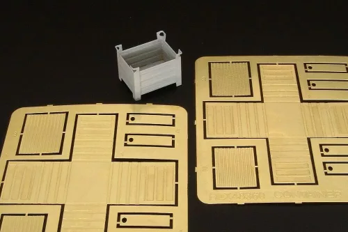 Hauler Steel containers (2pcs) – 1:48 dioráma kellék makett