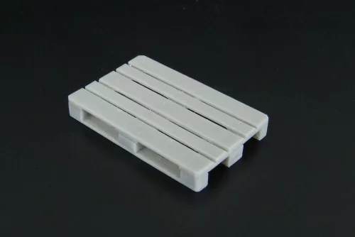 Hauler Euro pallet (2pcs) – 1:48 dioráma kellék makett