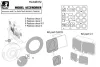 Hauler American staff Car PAINTING MASKS (TAMIYA) - amerikai parancsnoki személyautó – festőmaszk-készlet
