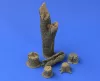 Hauler TREE TRUNKS and STUMPS – dioráma kellék makett