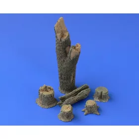 Hauler TREE TRUNKS and STUMPS – dioráma kellék makett
