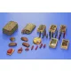 Hauler Military provisions – 1:48 dioráma kellék makett
