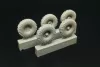 Hauler British 2-Ton 4x2 Ambulance (Austin K2) WHEELS for Tamiya - brit 2-Ton 4x2 Ambulance (Austin K2) – kerékkészlet