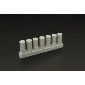 Hauler Fuel barrels – 1:160 dioráma kellék makett