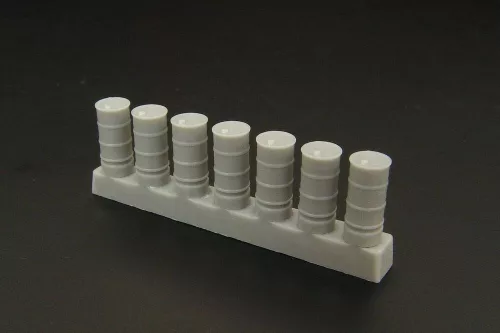 Hauler Fuel barrels – 1:160 dioráma kellék makett