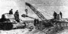 Hauler T-34 CRANE tank – harcjármű makett