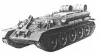 Hauler T-34T Panzerzugmaschinen – harcjármű makett