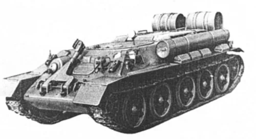 Hauler T-34T Panzerzugmaschinen – harcjármű makett