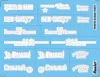 Hauler Soviet Patriotic Slogans-DECAL – 1:120 matrica