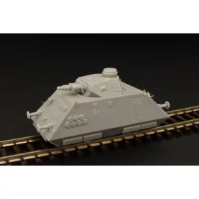   Hauler Schwere Panzer Draisine KANONENWAGEN – járműmakett