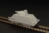 Hauler Schwere Panzer Draisine KANONENWAGEN – járműmakett