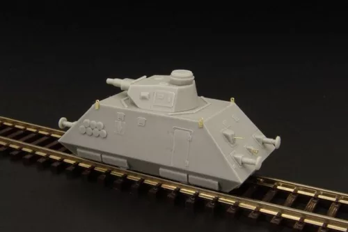 Hauler Schwere Panzer Draisine KANONENWAGEN – járműmakett
