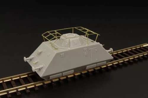Hauler Schwere Panzer Draisine FUNKWAGEN – harcjármű makett