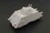Hauler Schwere Panzer Draisine KUGELBLITZ – járműmakett