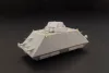 Hauler Schwere Panzer Draisine KUGELBLITZ – járműmakett