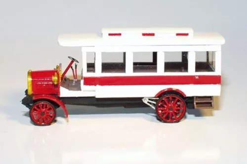 Hauler Laurin & Klement 1907 – omnibus – járműmakett