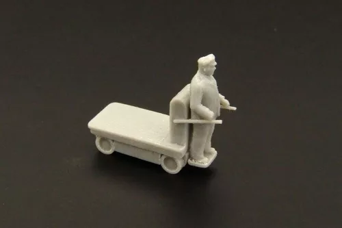Hauler PRAGA electrtic cart (jesterka) 2pcs – 1:120 járműmakett