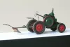 Hauler Tractor Svoboda with plow year1937 – járműmakett