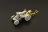 Hauler Tractor Svoboda with plow year1937 – járműmakett