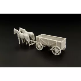 Hauler Horse drawn wagon – járműmakett