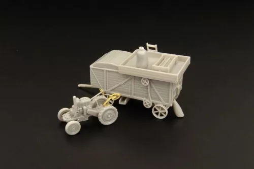 Hauler Threshing-machine 1937 with Svoboda tractor – járműmakett