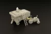 Hauler Threshing-machine 1937 with Svoboda tractor – járműmakett