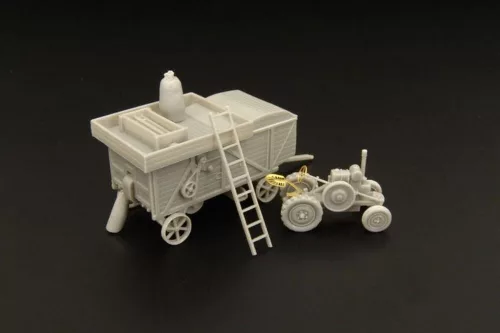 Hauler Threshing-machine 1937 with Svoboda tractor – járműmakett