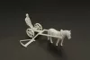 Hauler Grass chopper MELICHAR w horse – járműmakett