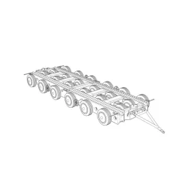 Hauler Culemeyer 80ton – 1:120 járműmakett