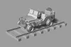 Hauler Railway Jeep (2pcs) – járműmakett