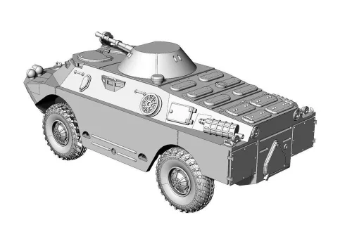 Hauler BRDM-2 – 1:120 járműmakett