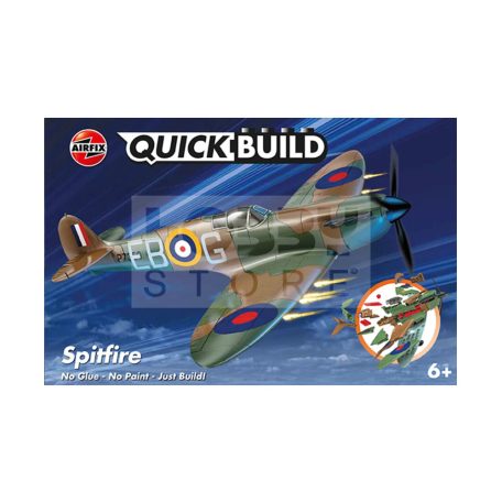 Airfix - QUICKBUILD Spitfire repülőgép makett (J6000)