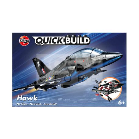 Airfix - QUICKBUILD BAE Hawk repülőgép makett (J6003)