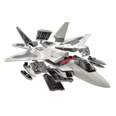 Airfix - QUICKBUILD F22 Raptor repülőgép makett (J6005)